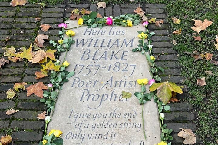 London Literary Walking Tour: Blake, Defoe & Street Poetry Workshop