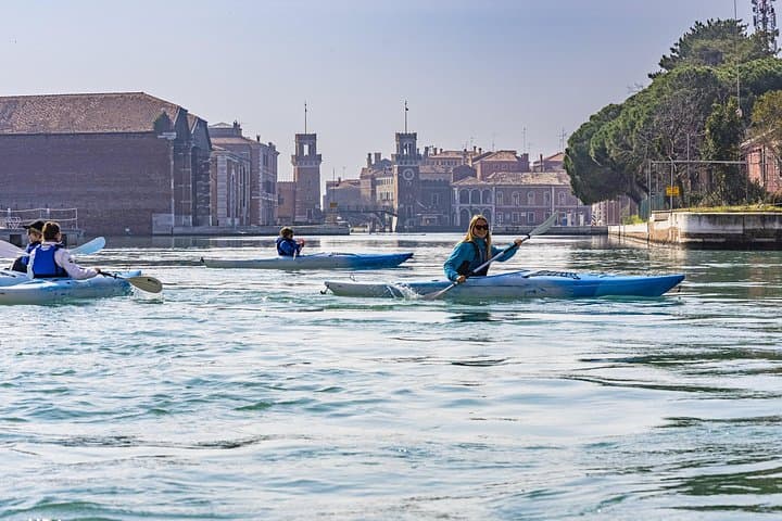 Venice Beginner's Kayak Tour — Learn to Paddle Through Castello and the Medieval Arsenal photo 2