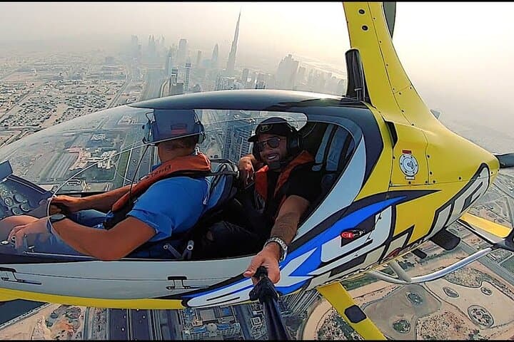 Gyrocopter Flight Over Dubai Marina: 20-Min Aerial Tour of Palm Jumeirah & Burj Al Arab photo 2