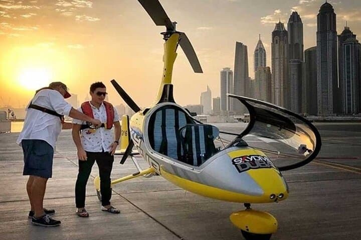 Gyrocopter Flight Over Dubai Marina: 20-Min Aerial Tour of Palm Jumeirah & Burj Al Arab photo 5