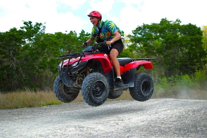 Cozumel Jungle ATV Adventure & Unlimited Beach Break — ATV, Snorkel and Tequila photo 4