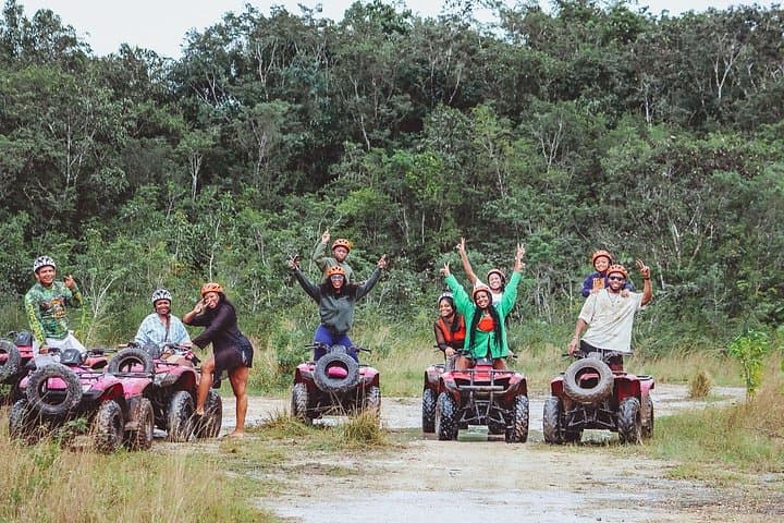 Cozumel Jungle ATV Adventure & Unlimited Beach Break — ATV, Snorkel and Tequila photo 2