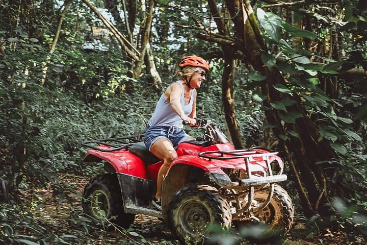 Cozumel Jungle ATV Adventure & Unlimited Beach Break — ATV, Snorkel and Tequila photo 3