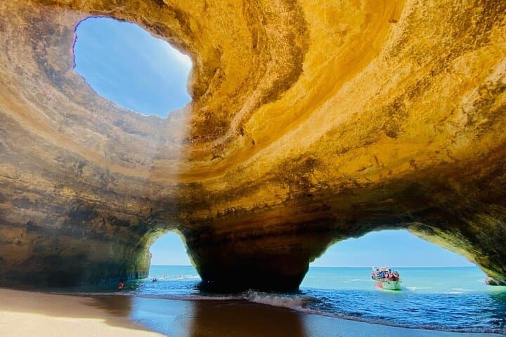 Lisbon to Algarve Day Trip: Portimão, Albufeira & Benagil Sea Cave Boat Tour