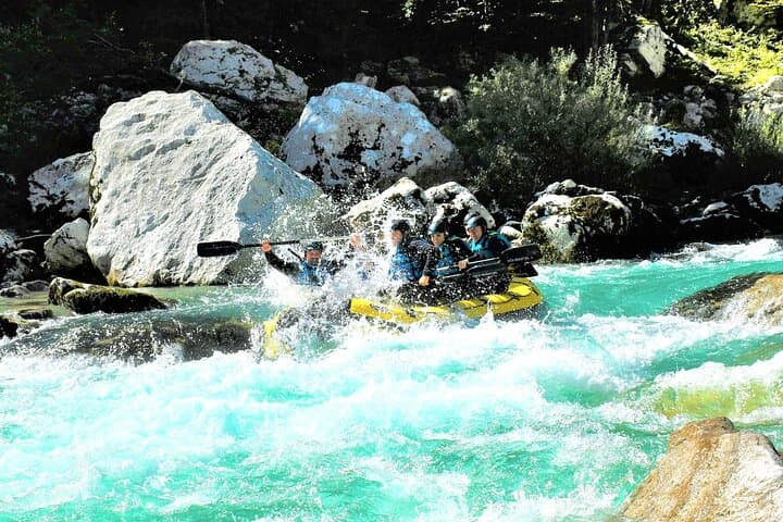 Emerald Soča Rafting: 8km Adventure on the Soča River near Bovec photo 2