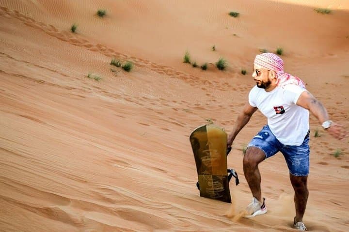 Lahbab Red Dunes Safari: Dubai Dune-Bashing, Sandboarding, Camel Rides & BBQ