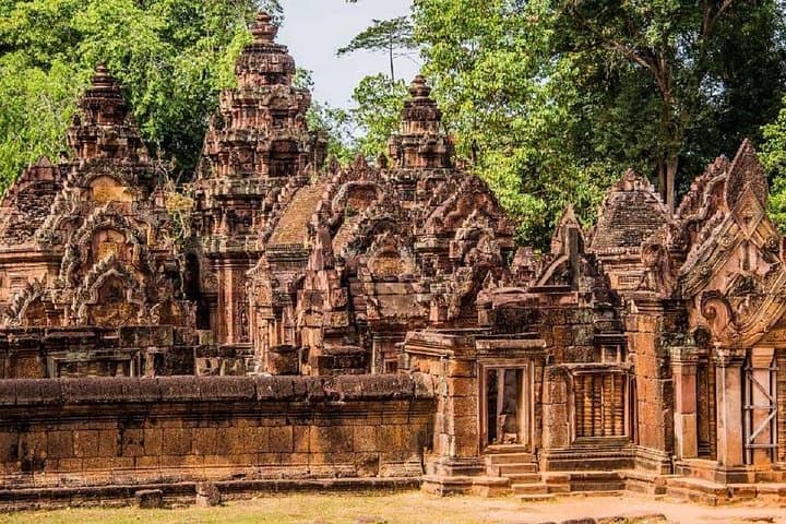 Banteay Srei Active Day Tour: Pink Sandstone Temples & Countryside from Siem Reap photo 1