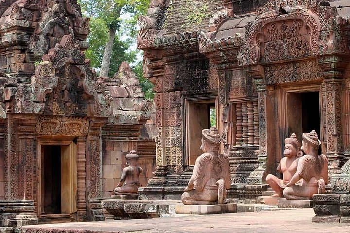 Banteay Srei Active Day Tour: Pink Sandstone Temples & Countryside from Siem Reap photo 4