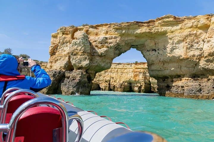 Albufeira Private Dolphin & Benagil Caves RIB Tour — 2.5-Hour Wildlife Cruise photo 4
