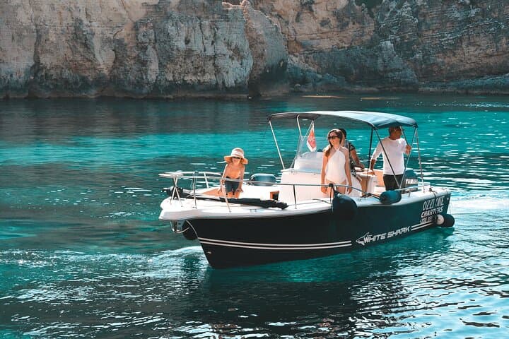 Comino Blue Lagoon Private Boat Charter — Blue Lagoon & Crystal Lagoon Cruise photo 6