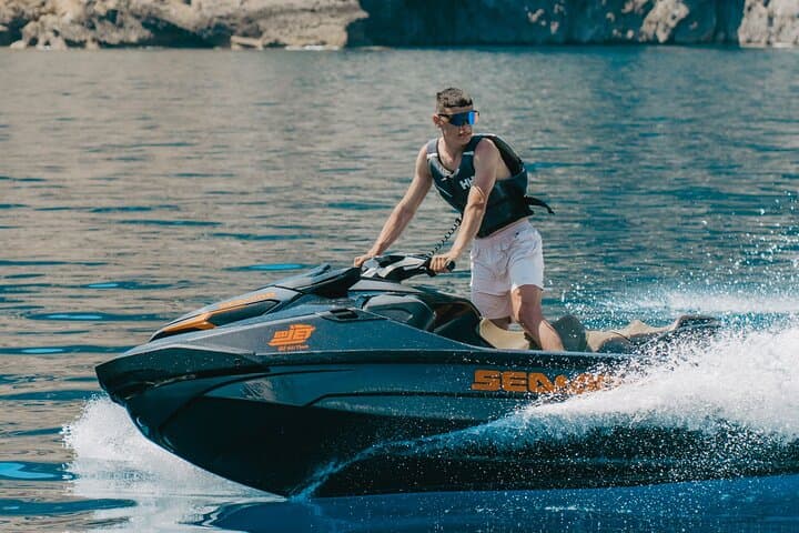 Coll Baix & Aucanada Jet Ski Tour — Speed to Coves, Caves & a 19th‑Century Lighthouse photo 3