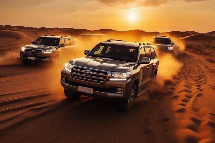 High-Speed Dune Buggy Desert Safari and 5-Star Camp Dinner in Dubai photo 3