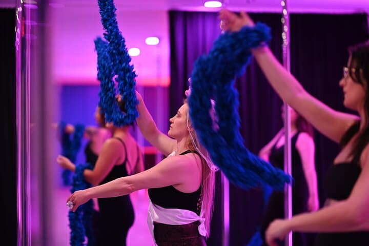 Private Burlesque Party in Austin — 75-Minute Pole & Aerial Studio Experience photo 6