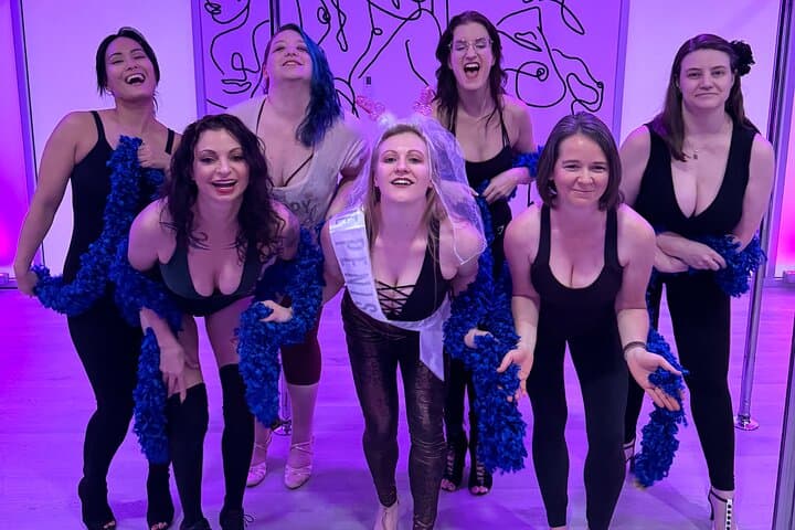 Private Burlesque Party in Austin — 75-Minute Pole & Aerial Studio Experience photo 4