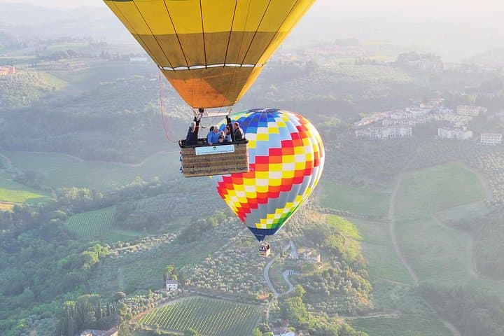 Hot Air Balloon Over Val d'Orcia: Private Flight to Pienza & Montalcino photo 2