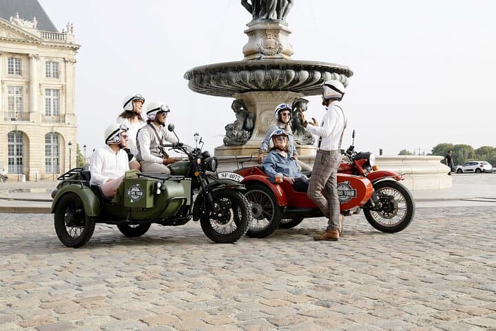 Bordeaux by Sidecar: 90-Minute Private City Ride Along the Garonne photo 2