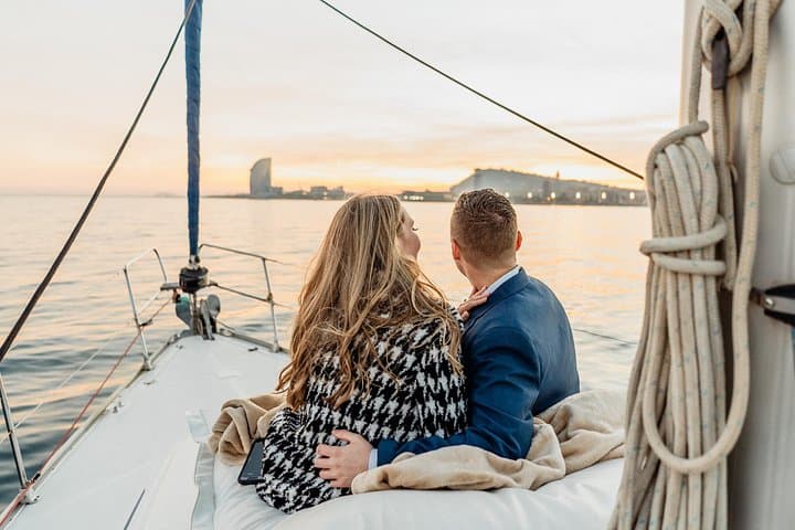 Private Marriage Proposal Sail in Barcelona — 2-Hour Romantic Boat Trip from Port Vell photo 3