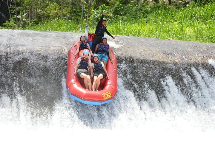 Telaga Waja White Water Rafting — 16km Class III–IV River Run in Bali