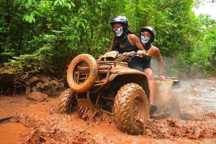 Playa del Carmen ATV, Ziplines & Cenote Half-Day Adventure photo 2
