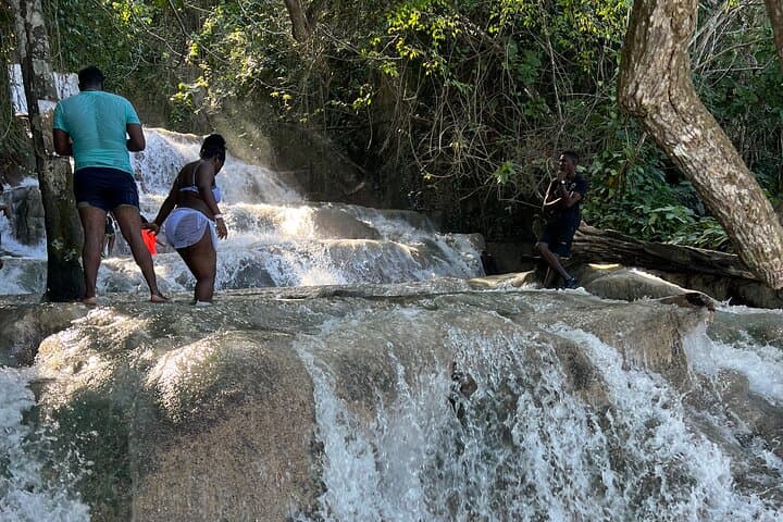 Climb Dunn's River Falls & Explore Green Grotto Cave — Private Ocho Rios Tour