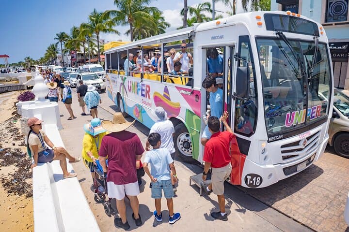 Open-Top City Tour and Beach Break in Cozumel — Mayan Sites, Tequila & Sand photo 4