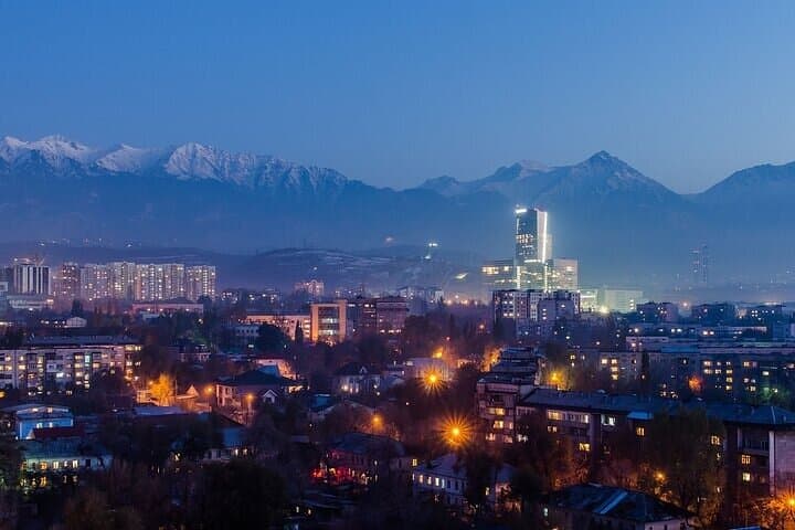 Almaty Must-See Private Walking Tour: Kok-Tobe, Central Mosque and Green Bazaar photo 4