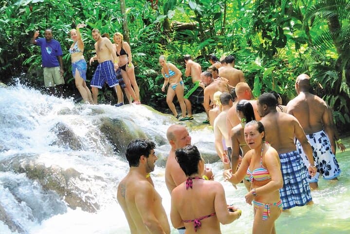 Climb Dunn's River Falls & Explore Green Grotto Cave — Private Ocho Rios Tour photo 4