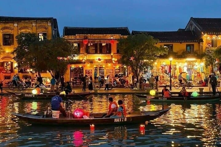 Marble Mountain to Hoi An: Coconut-Basket Boat and Lantern Night Tour photo 3