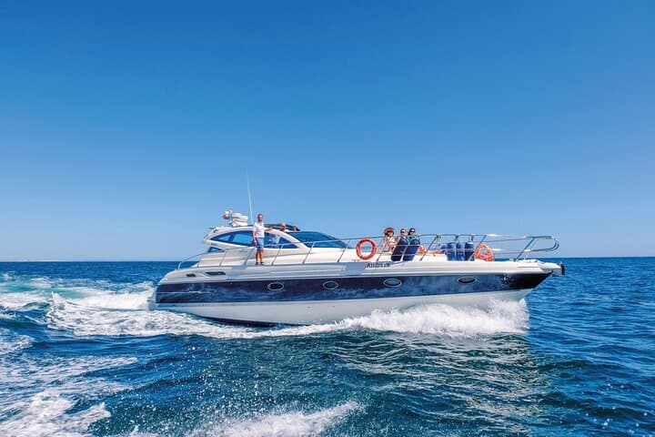 Private Sunset Yacht Charter from Albufeira to Benagil Caves