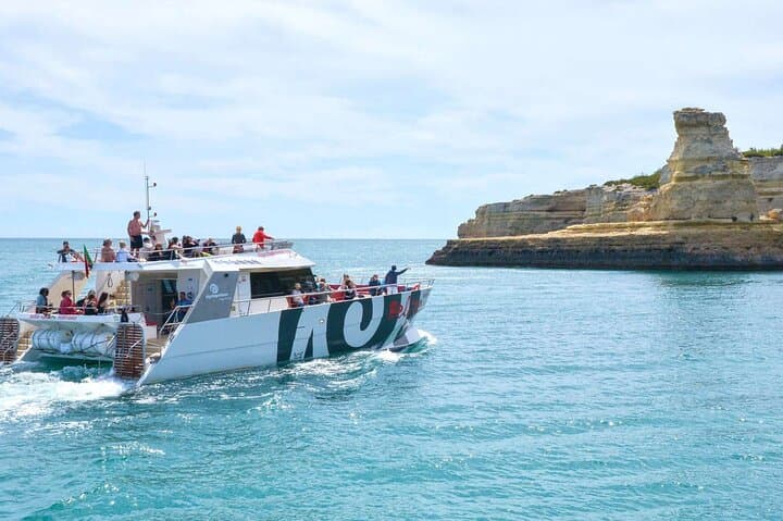 Benagil Sunset Catamaran Tour: 3-Hour Algarve Coastline Cruise from Albufeira photo 2