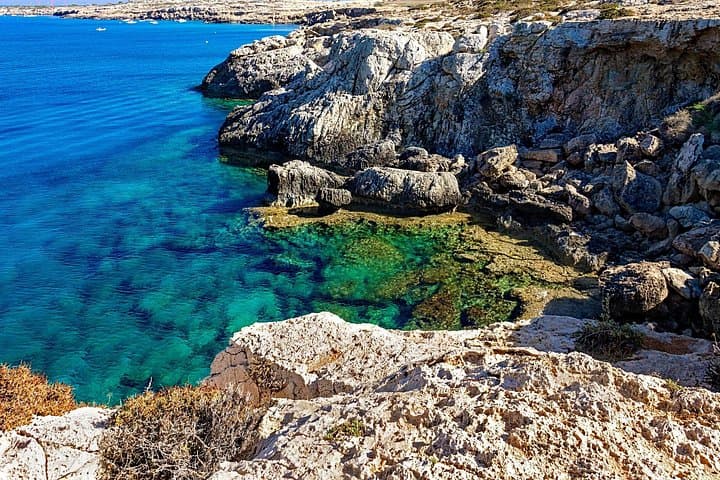 Private Cape Greco Tour from Larnaca — Sea Caves, Coastal Walks & Blue Lagoon Stop