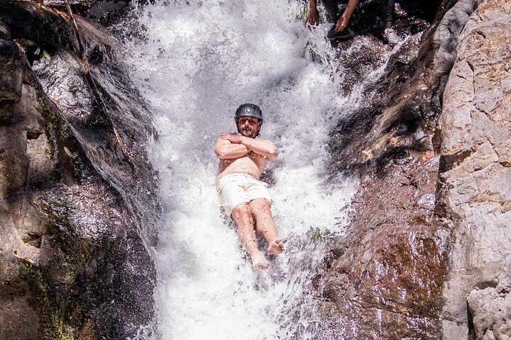 Canyoning the Caldera Waterfalls: Intermediate Rappels & Ferrata near Boquete photo 6