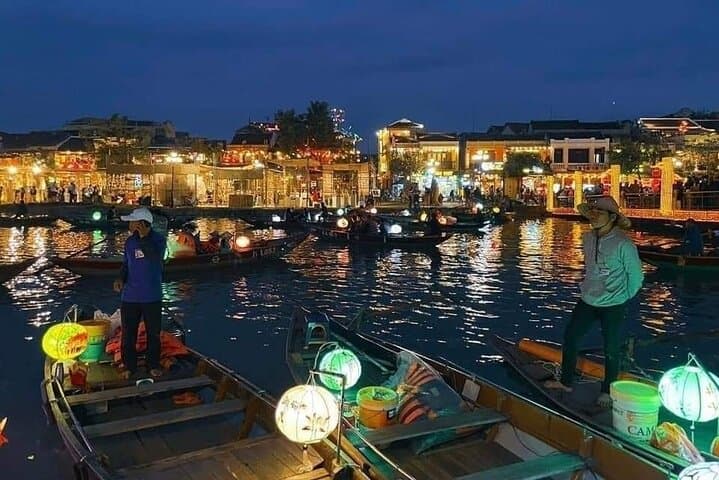 Marble Mountain & Coconut Jungle: Basket Boat Ride, Huyen Khong Cave and Hoi An Lantern Night