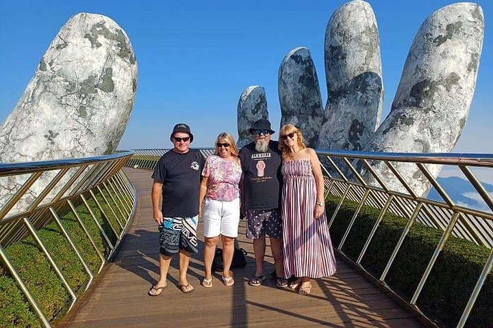 Golden Bridge & Hoi An Day Tour: Cable Car, Sampan Ride & Night Market photo 4