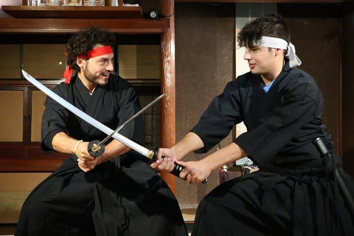 Authentic Samurai Experience in Tokyo: Sword Training & Period-Drama Scene