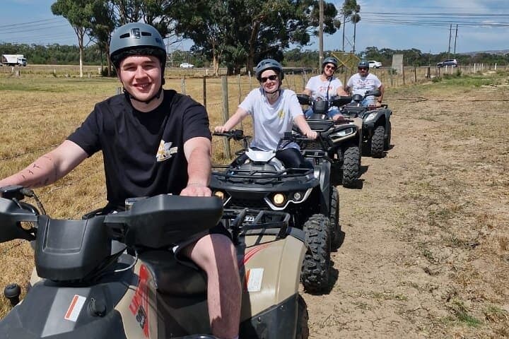 Family Quad Biking at Cape Town Ostrich Ranch: 30-Minute Guided Farm Ride photo 5