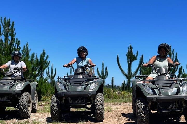 Family Quad Biking at Cape Town Ostrich Ranch: 30-Minute Guided Farm Ride photo 3