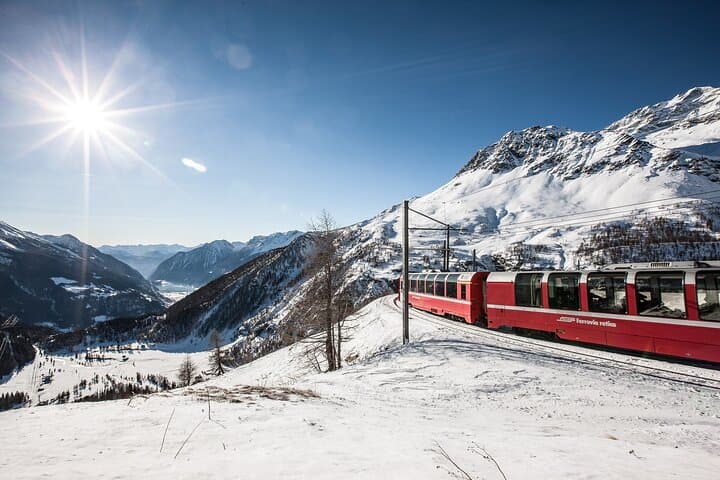 Bernina Express Day Trip from Como to St. Moritz & Tirano — Panoramic Train Journey photo 4