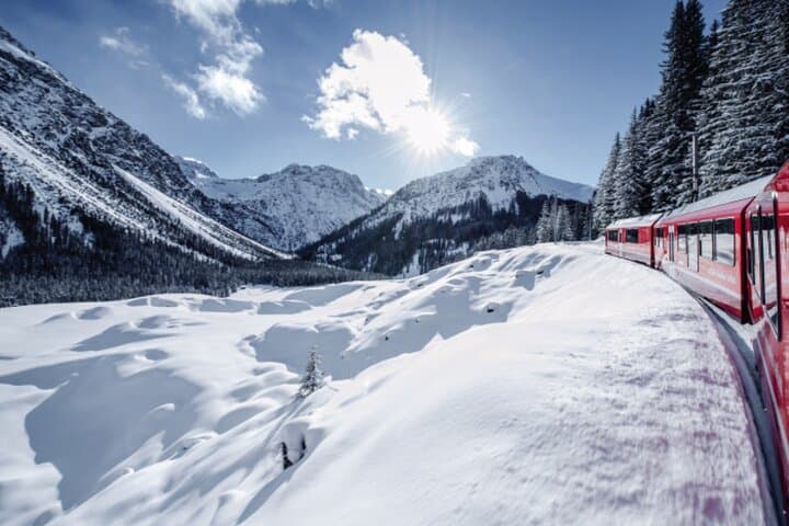 Bernina Express Day Trip from Como to St. Moritz & Tirano — Panoramic Train Journey photo 3