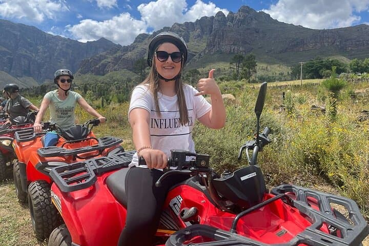 Quad Bike Fun Ride in Paarl: 30-Min Off-Road Adventure at Freedom Farm
