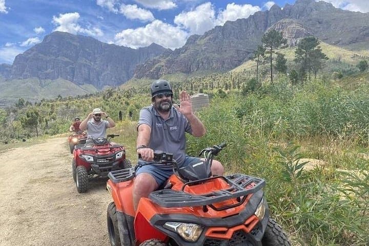 Quad Bike Fun Ride in Paarl Battle Bunker: 30-Minute Guided ATV Adventure in the Cape Winelands photo 2
