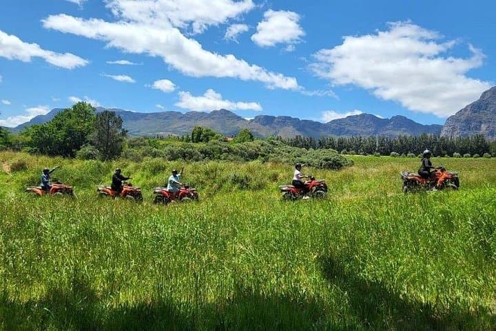 Quad Bike Fun Ride in Paarl Battle Bunker: 30-Minute Guided ATV Adventure in the Cape Winelands
