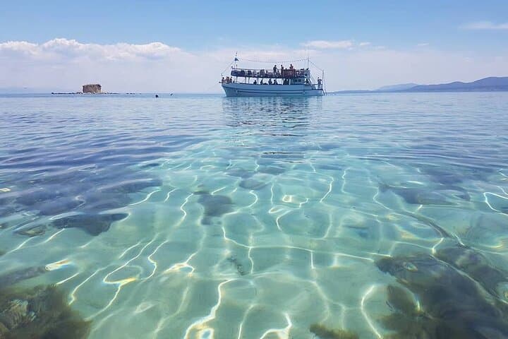 Full-Day Korakaki Cruise from Mytilene with BBQ and Snorkeling