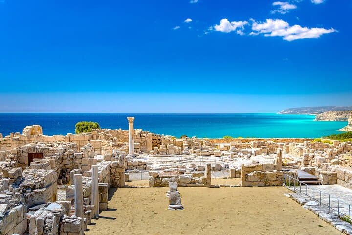 Full-Day Paphos Tour from Larnaca — Kourion, Kolossi & Paphos Highlights