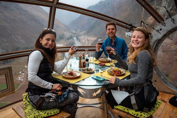Skylodge Lunch in Sacred Valley: Cliffside Via Ferrata & Zip Line from Cusco