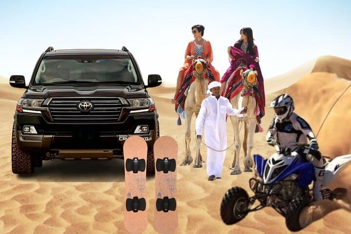 Doha Desert Safari: Dune Bashing, Camel Ride & Inland Sea Excursion