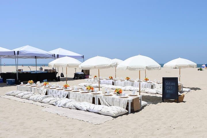 Classic Beach Picnic in Santa Monica — Luxury Shoreline Picnic at Lot 3 North photo 4
