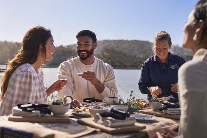Kayak and Shuck: Pambula River Oyster Experience at Broadwater Oysters