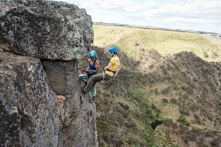 Falcon's Lookout Abseiling Adventure at Werribee Gorge — Guided Descent & Bushwalk