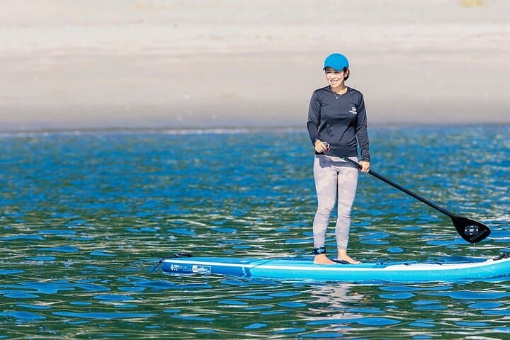 Sakurajima SUP Yoga: Paddle, Breathe & Lunch on Kinko Bay photo 3